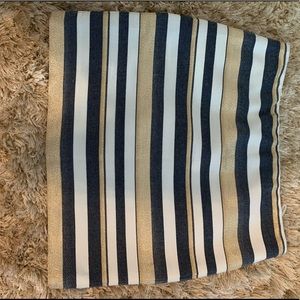 Striped pencil/mini skirt